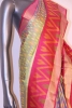 Designer Ikat Soft Silk Saree